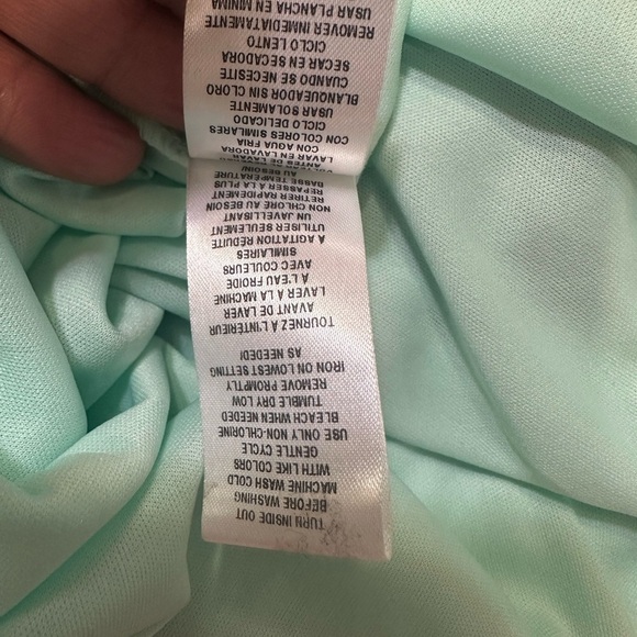 NWOT JULIA JORDAN Asymmetrical Puff Sleeve Maxi Dress Size 14 - Picture 9 of 9